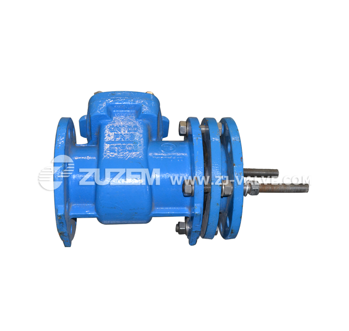 Expansion joint flange ductile iron table front filter