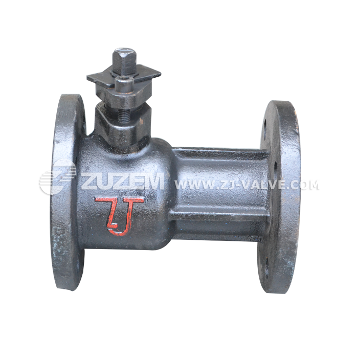Flange ductile iron ball valve (short)
