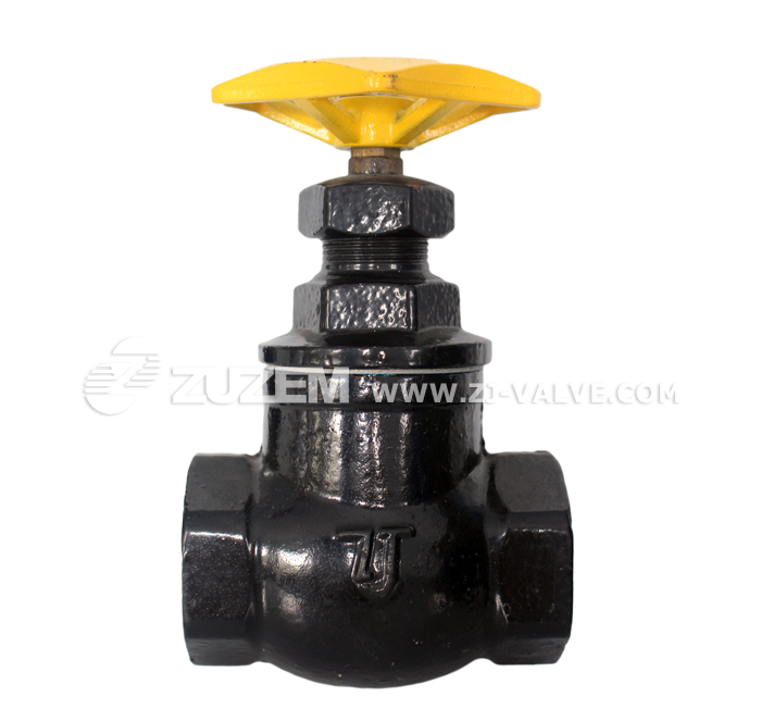 Malleable cast iron globe valve