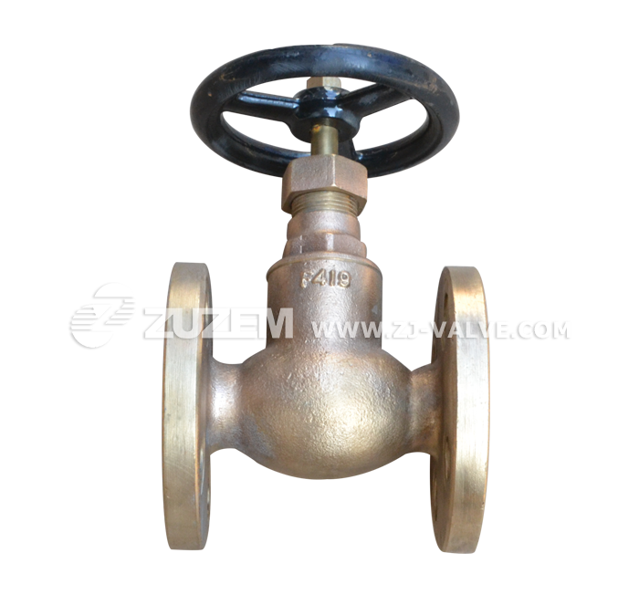 Bronze globe globe valve