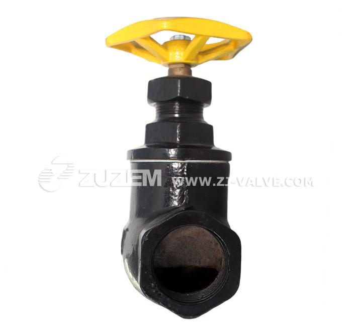 Malleable cast iron globe valve