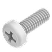 Cross pan screw