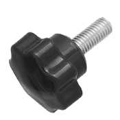 Hand tighten screws