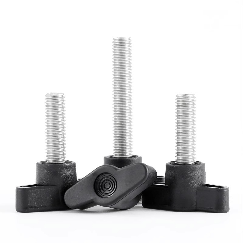 Hand tighten screws