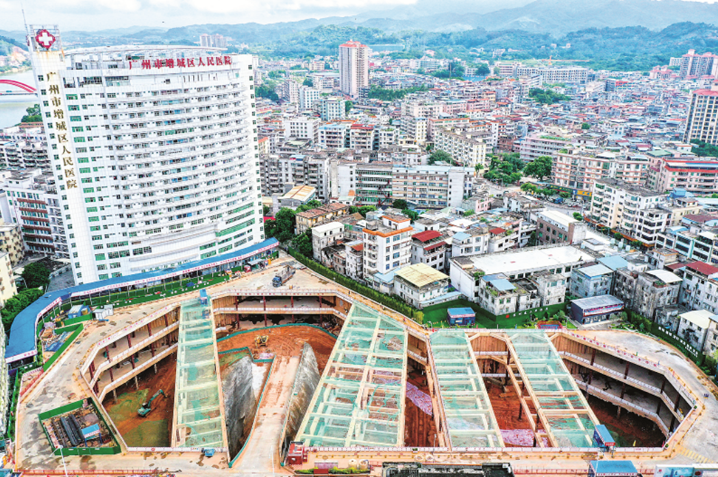广州增城区人民医院改扩建工程 基坑安全监测系统