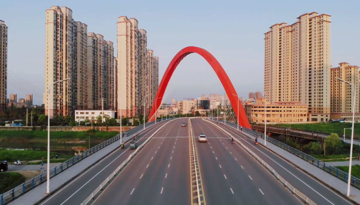 Safety Monitoring System of Rainbow Bridge in Nanling County, Wuhu City, Anhui Province