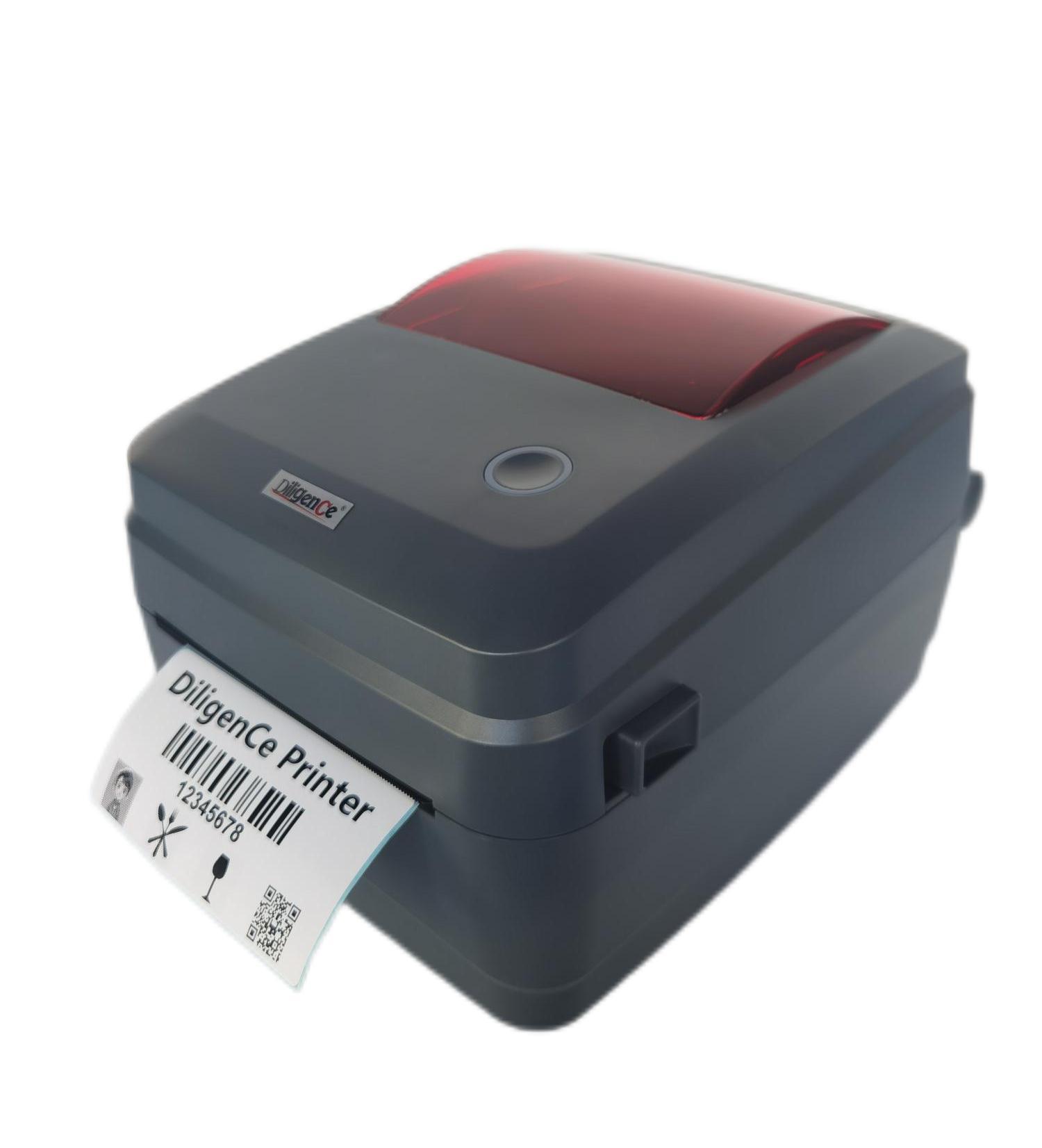 DC-480H 4X6 Adhesive Address Sticker 110mm A6 BT USB Direct Shipping Barcode Thermal Label Printer For Waybill Printing