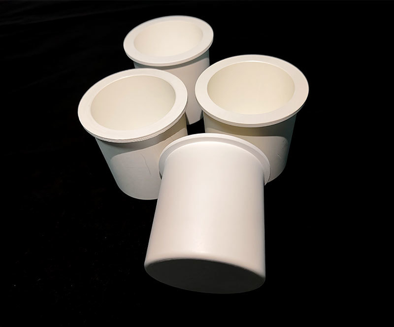 Hexagonal boron nitride crucible