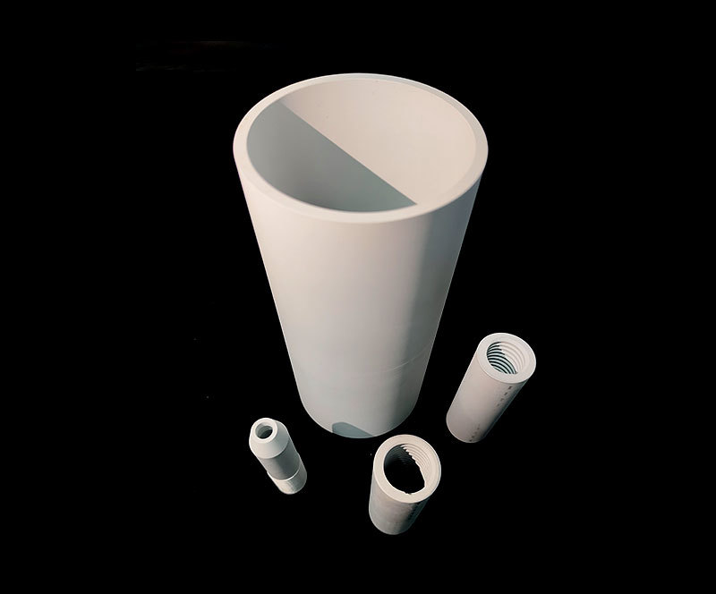 Composite boron nitride tube