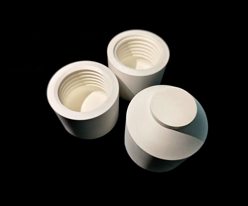 Hexagonal boron nitride cap