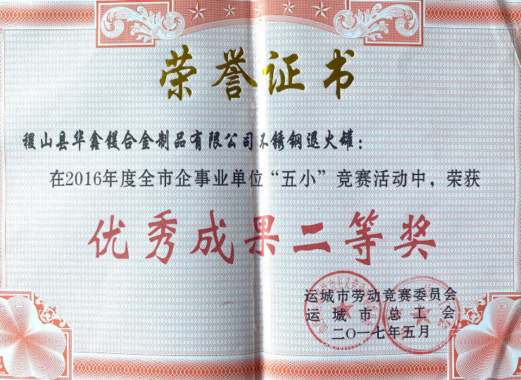 優秀成果二等獎