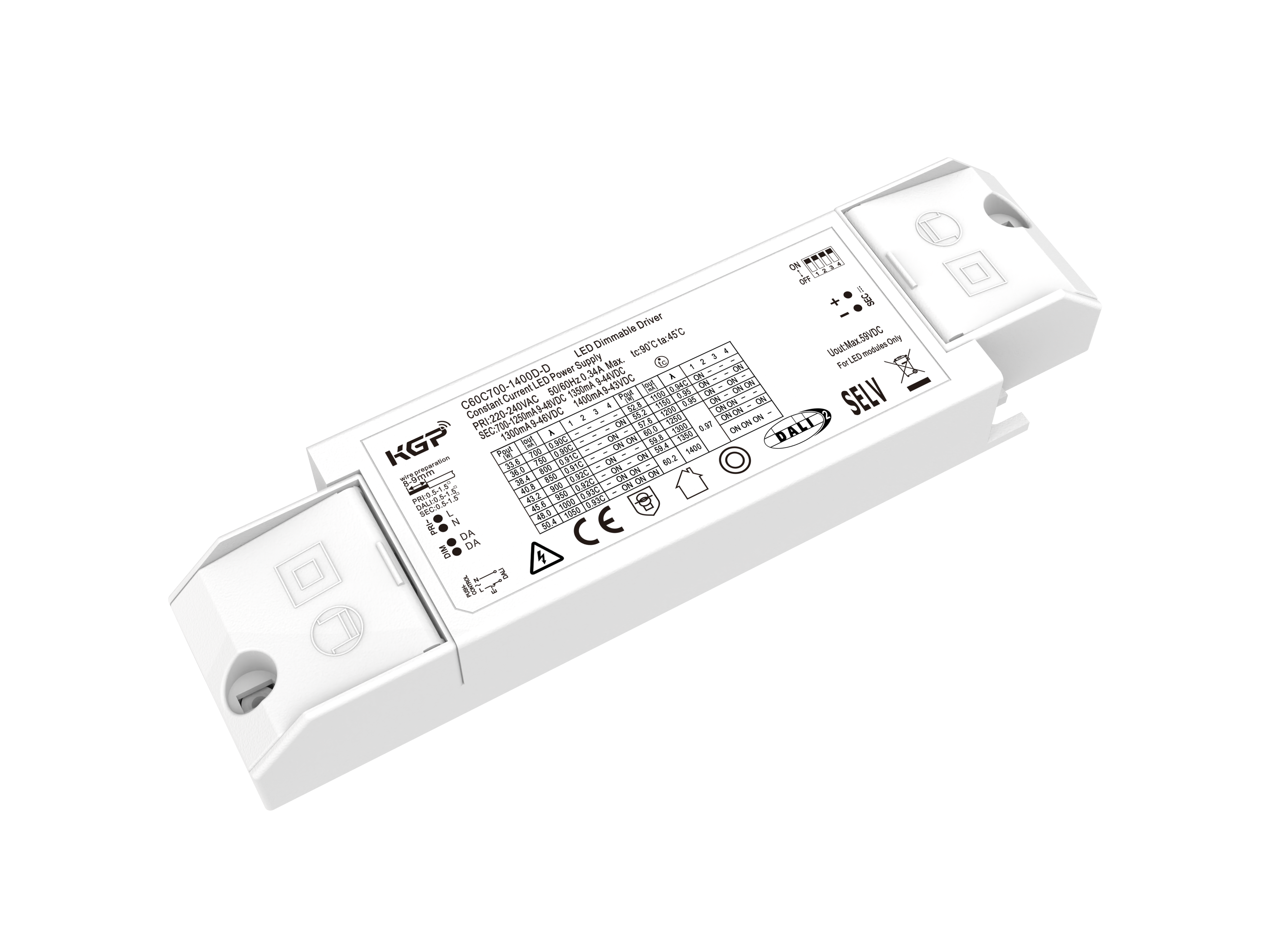 DIP DALI DT6 60W