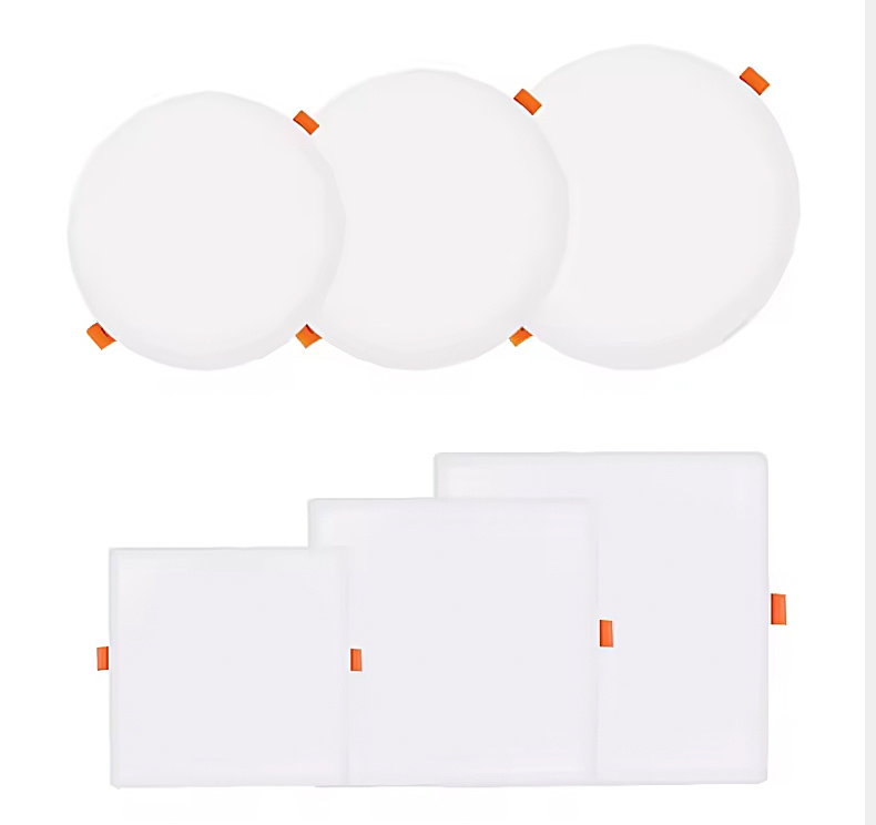 Frameless panel light