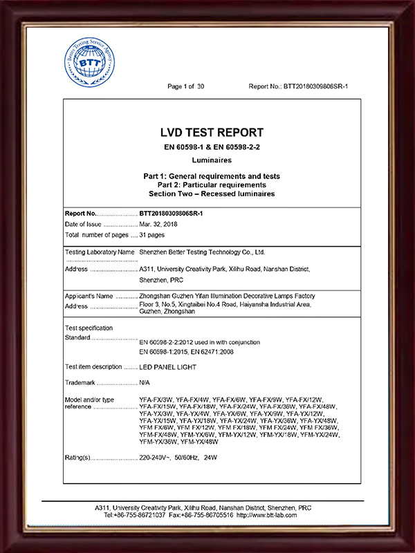 LVD TEXT RAPORT