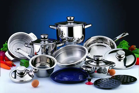 Instructions for the use of stainless steel kitchenware