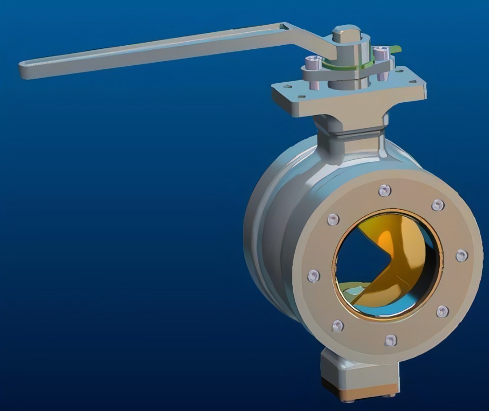Eccentric half-ball valve and the difference between the V-ball valve