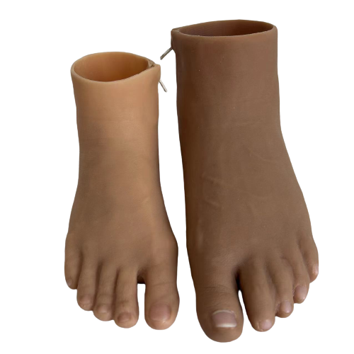 تصنيع الأطراف الاصطناعية الاصطناعية غطاء القدم سيليكون