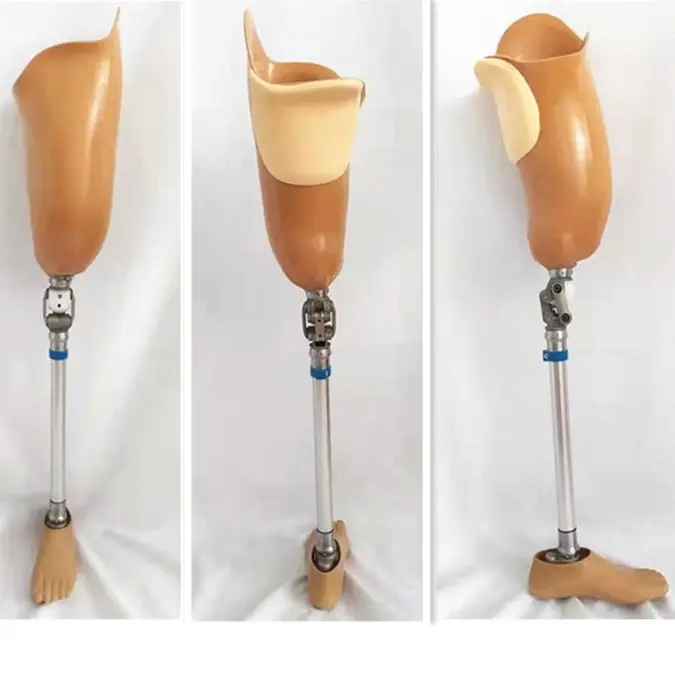 أعلى/أسفل الركبة الاصطناعية الساق أجزاء الساق الاصطناعية الطبية الأطراف الاصطناعية الساق تقويم