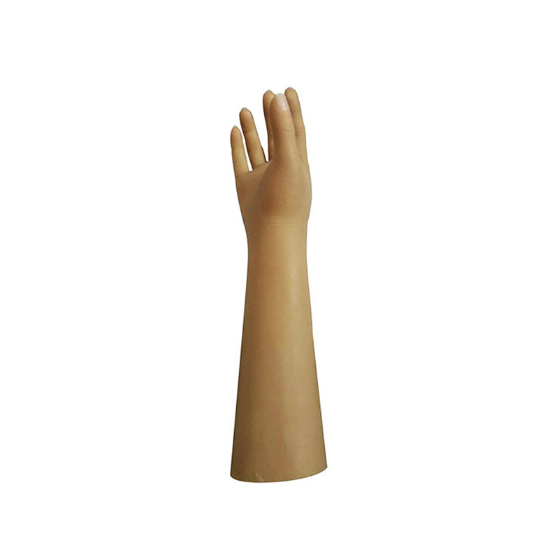 قفازات اليد الاصطناعية لشعور جلد السيليكون السائل للبالغين