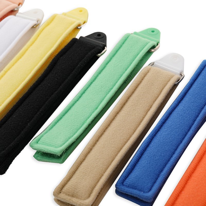 100% Nylon Orthopedic Strap Prosthetic Materials with Hook and Loop Orthotic Rings Buckles for Physical Therapy Equipment