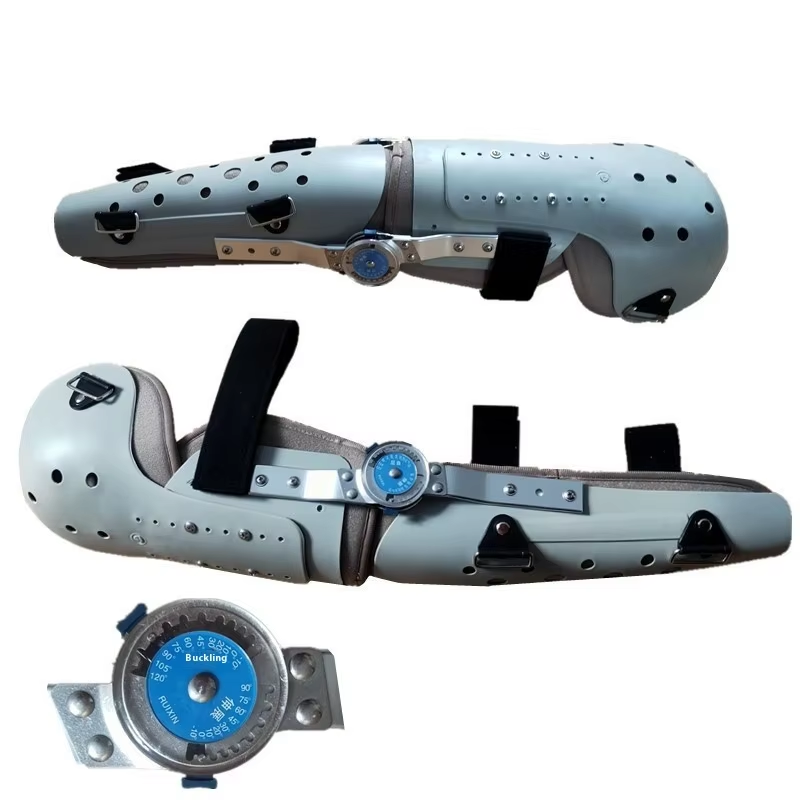 Adjustable Length Shoulder Elbow Forearm Joint Brace with Humeral Ankle Fixation for Rehabilitation Equipment