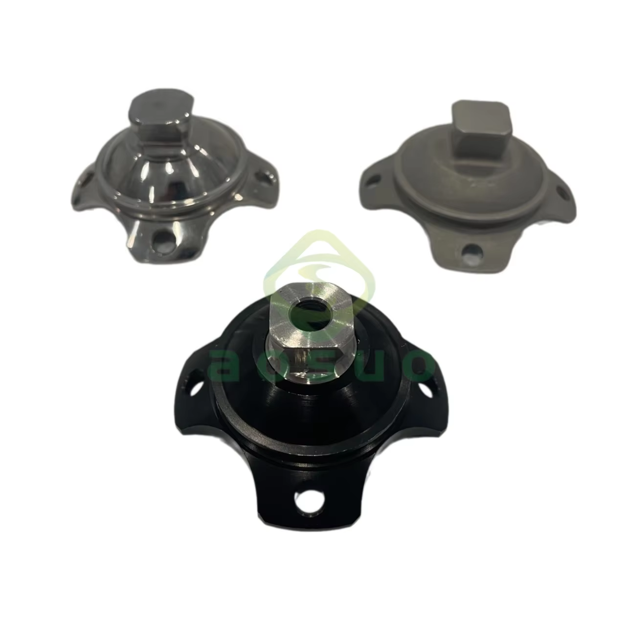 Male Four-Jaw Adapter for Prosthetic Pylon Connection