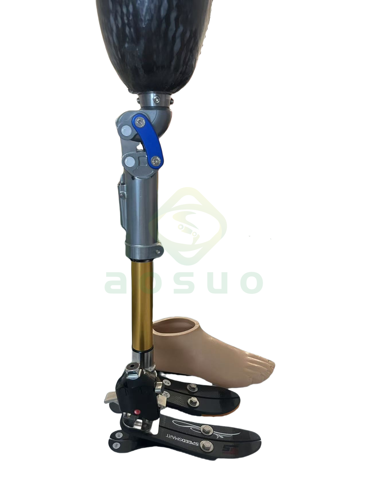 Prosthetic Carbon Fiber Foot Prosthetic Leg Artificial Limbs Adjustable Heel Carbon Fiber Energy Storage Foot