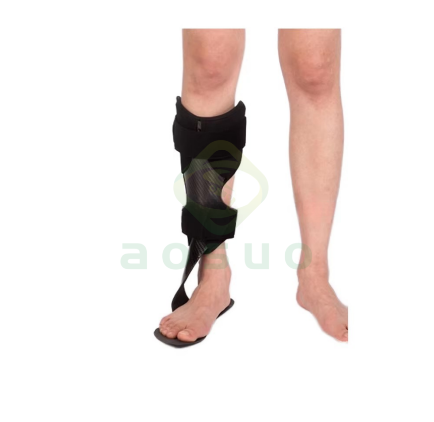 Carbon Fiber AFO Brace Ankle Foot Orthosis Rehabilitator for Foot Drop Ankle Instability Limb Therapy Equipment