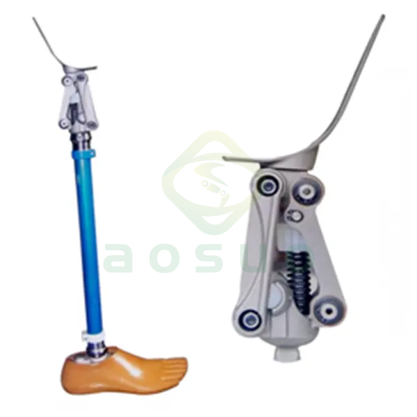 Manual Lock Prosthetic Knee Joint Artificial Limbs Part for Physical Therapy Equipment Broken Knee Joint