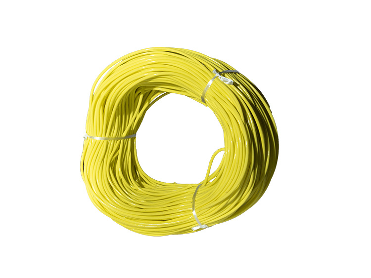 2753 Silicon Rubber Glass Fiber Sleeve(Inner Fiber and Outer Glue) yellow