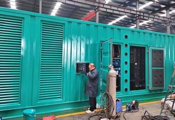 Container Type Diesel Generator Set Project At a Hospital In Thailand Container Type Diesel Generator Set Project At a Hospital In Thailand