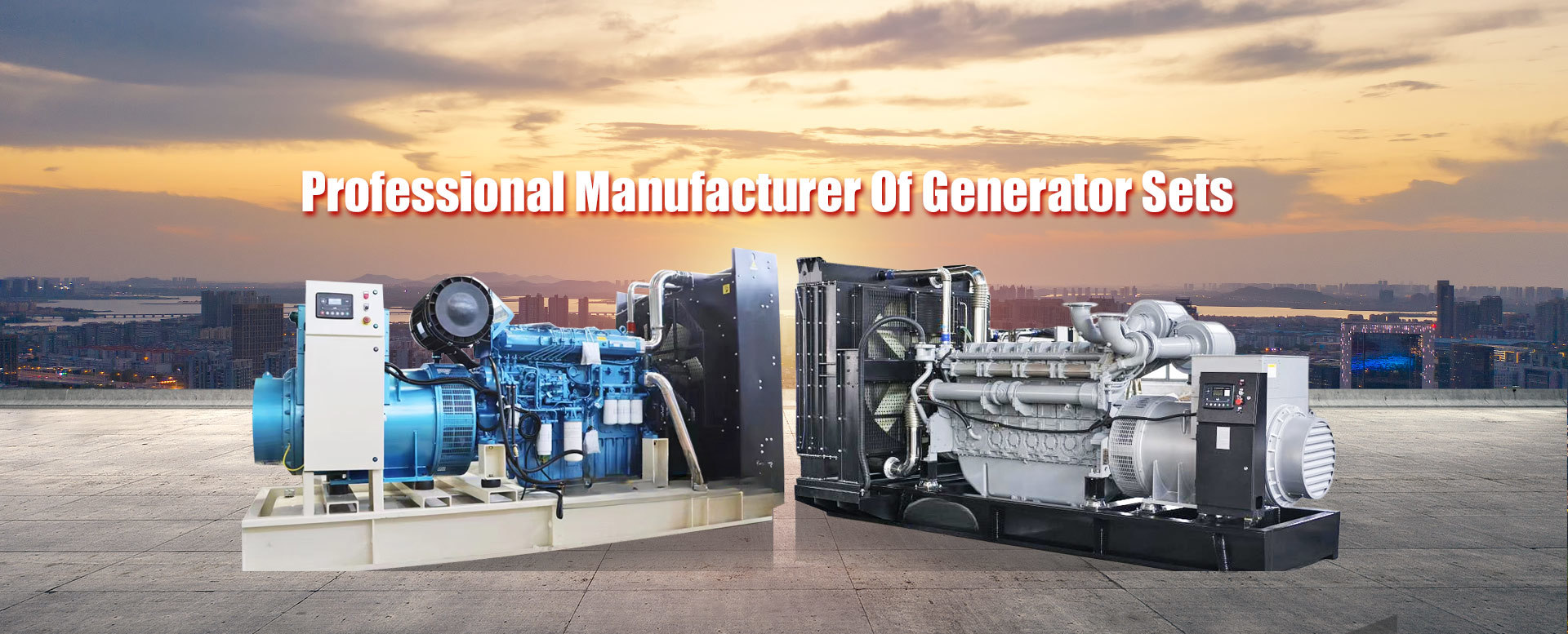Diesel, gas, marine, silent, trailer and other generator sets