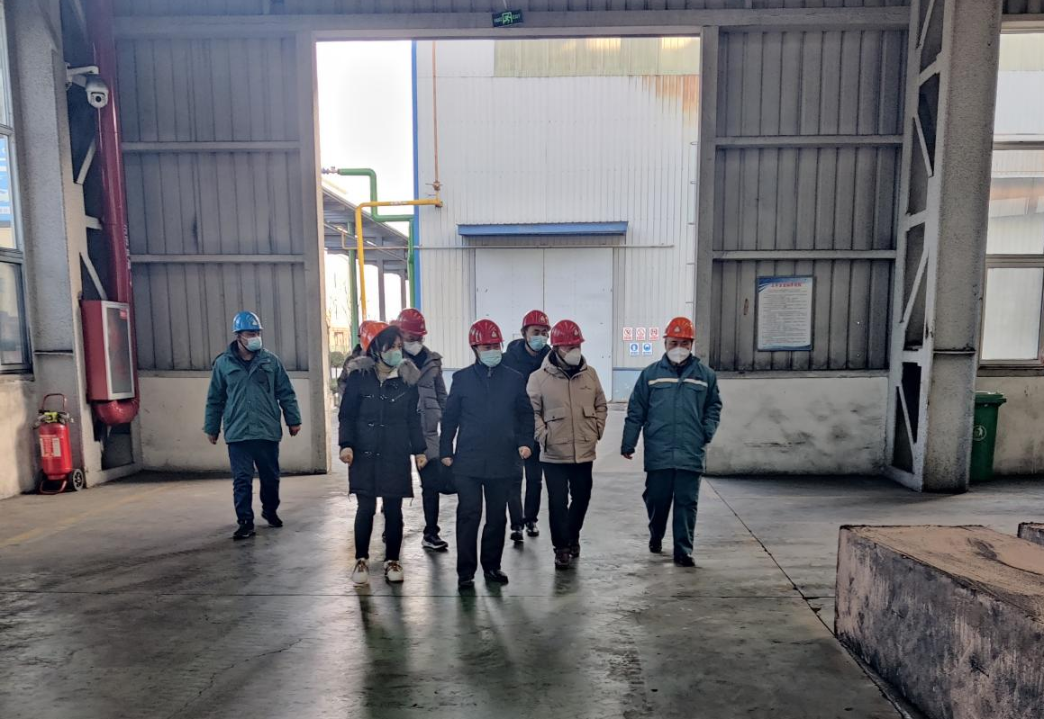 Jiaozuo Emergency Management Bureau visited the company to carry out pre-holiday safety inspection.