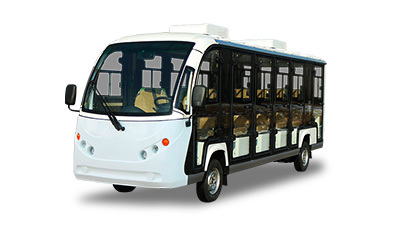 17座封閉式雙區(qū)空調(diào)觀光車
