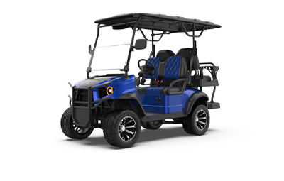 XH蓝色2+2座高尔夫球车