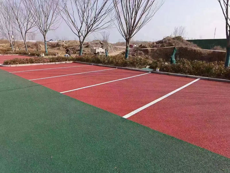 瀝青改色施工案例