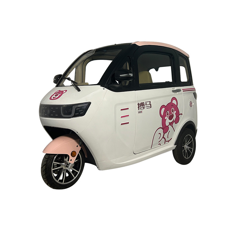 Strawberry Bear Pink and White
