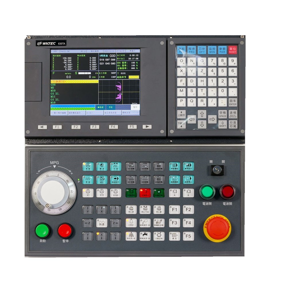 WKTEC 630TA-2axis Absolutely type CNC Lathe & Turnning Controller