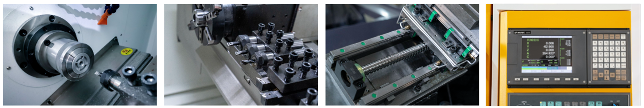 cnc slant bed lathe