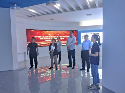 Warmly welcome the leaders of Xinxiang Market Supervision and Administration Bureau to visit Green Company for research and guidance.