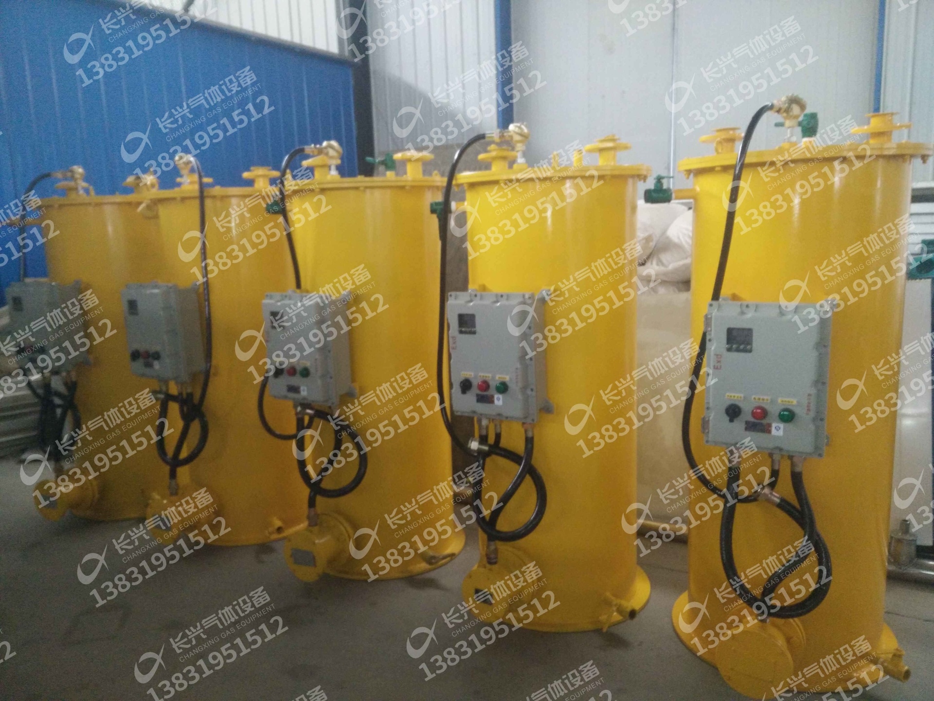 河北省南宫市长兴气体设备供应DF-300电加热复热器
