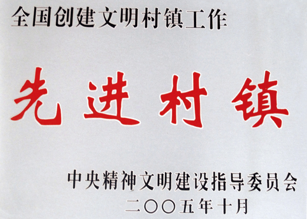 2005年10月，九間棚村被評為全國創(chuàng)建文明村鎮(zhèn)工作