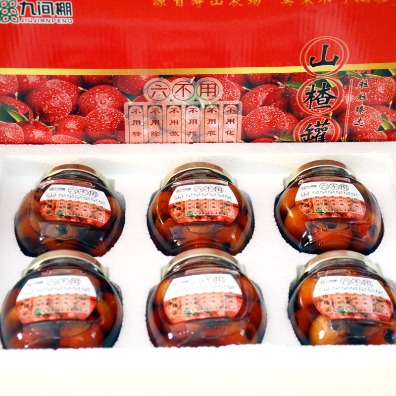 “六不用”山楂罐頭（288g/瓶）