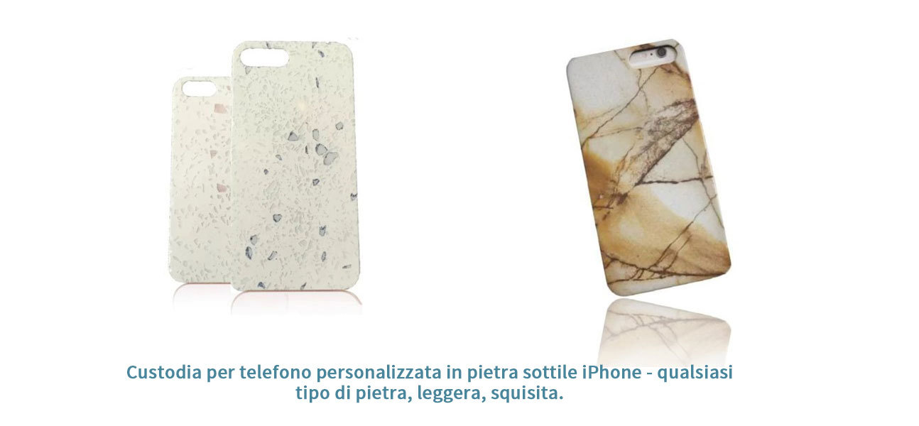 Pietra ultrasottile naturale-applicazione della custodia del telefono cellulare Pietra ultrasottile naturale-applicazione della custodia del telefono cellulare