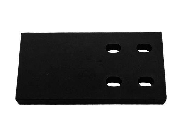 Rubber barrier board