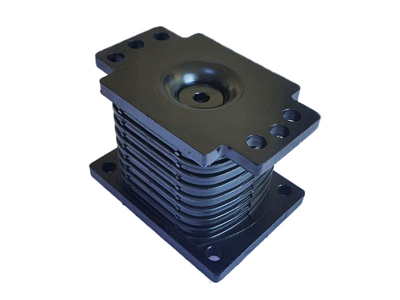 Rubber bearing assembly