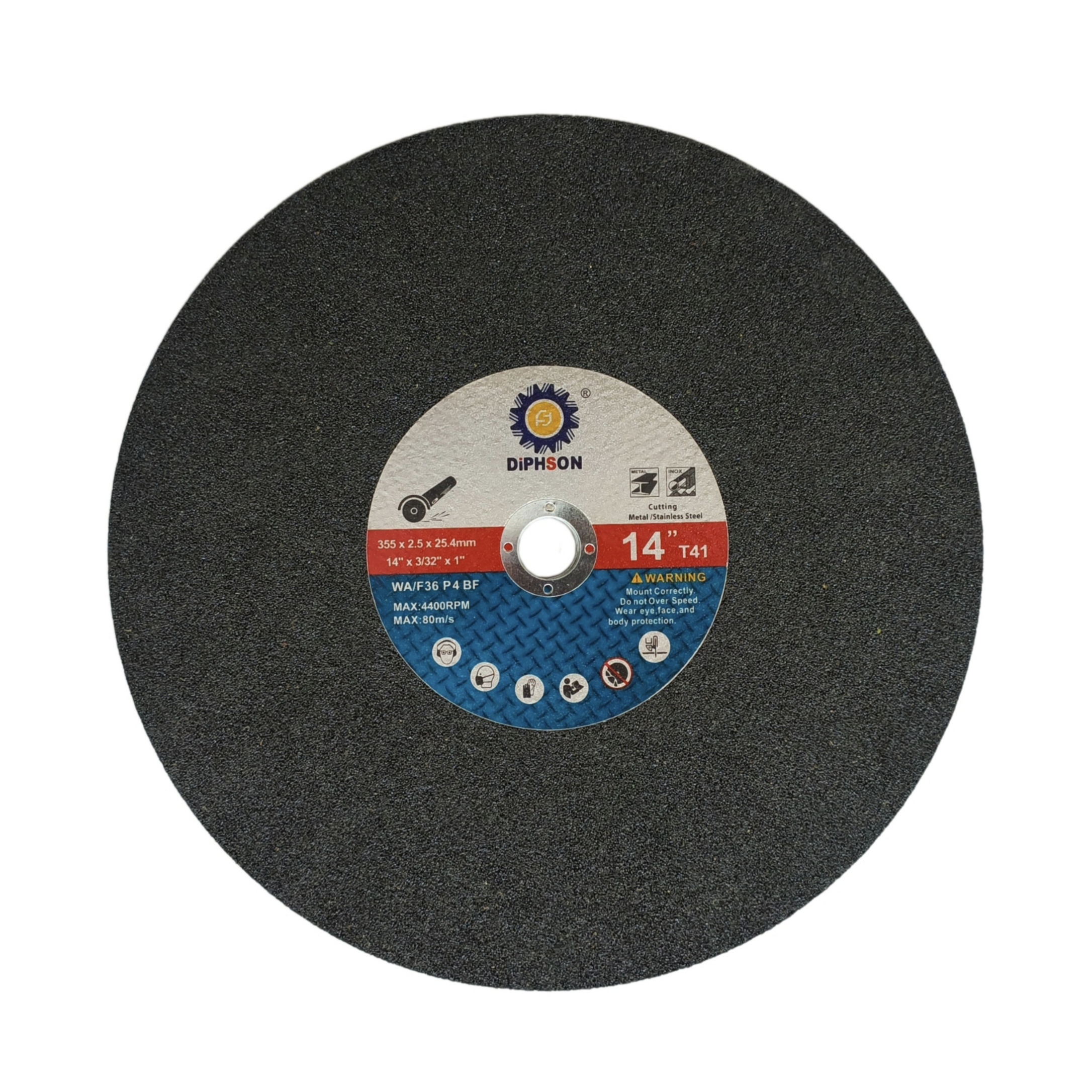 14 Inch Cutting Wheel-355*2.5*25.4mm Black
