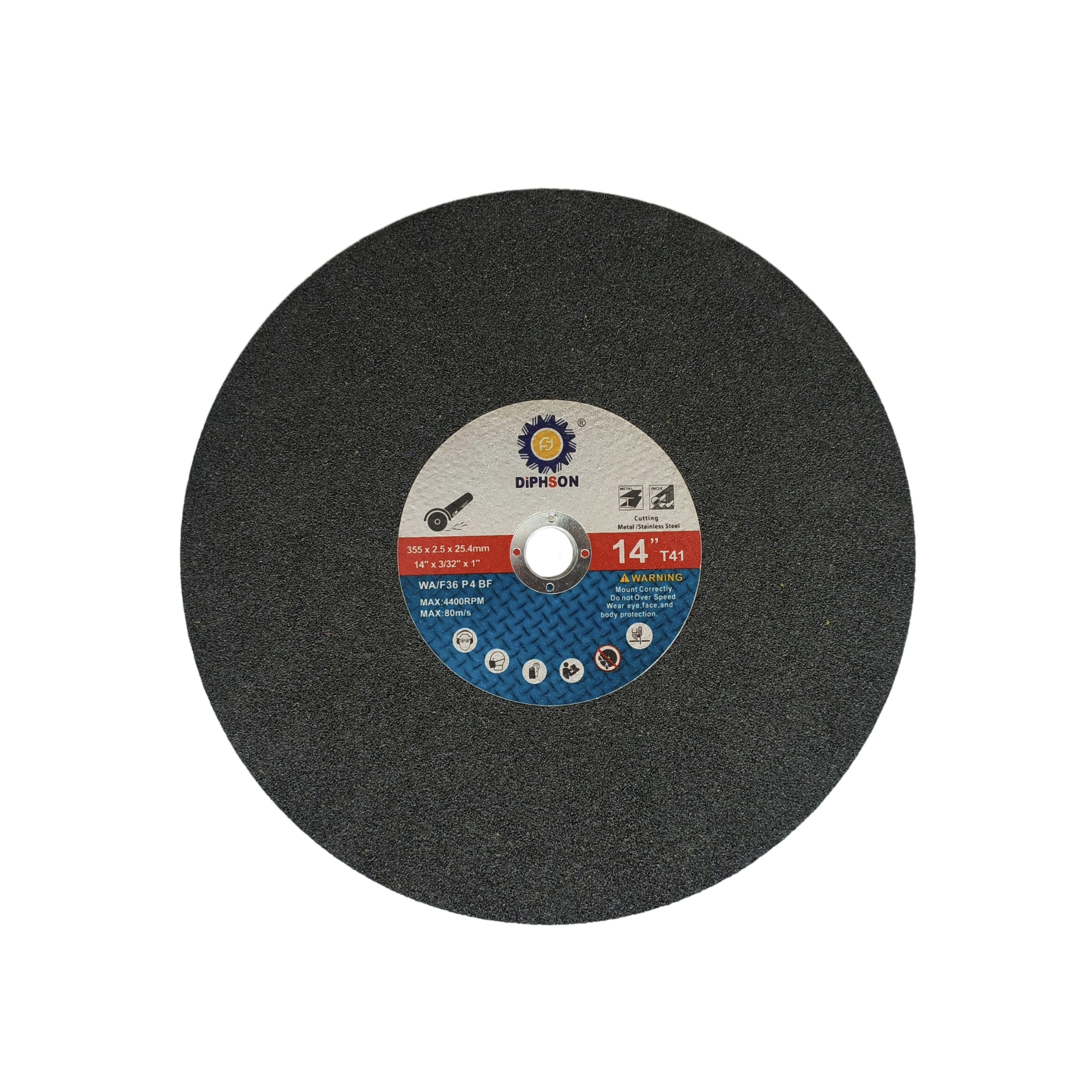 14 Inch Cutting Wheel-355*2.5*25.4mm Black
