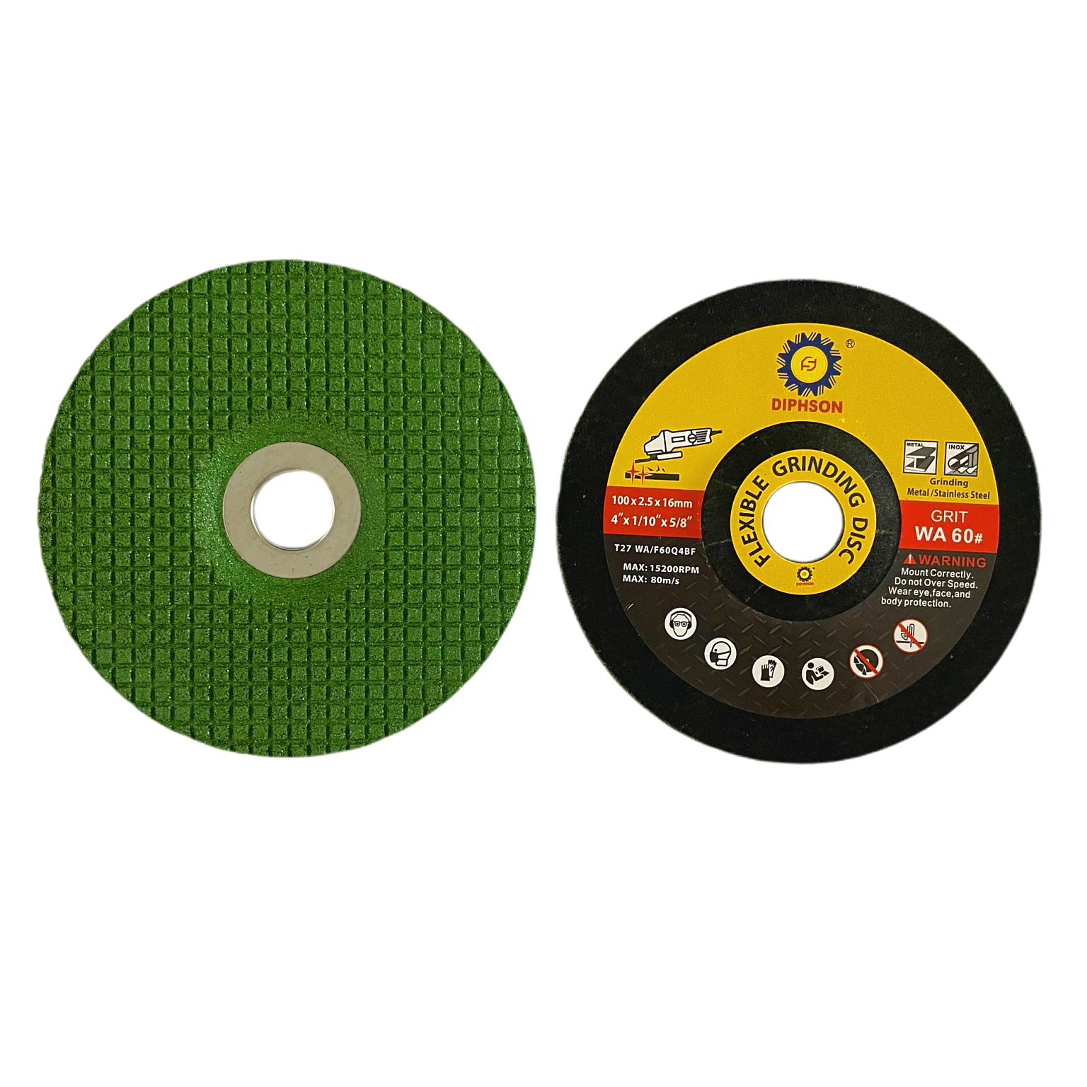 Flexible grinding disc