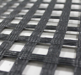 Fiberglass geogrid